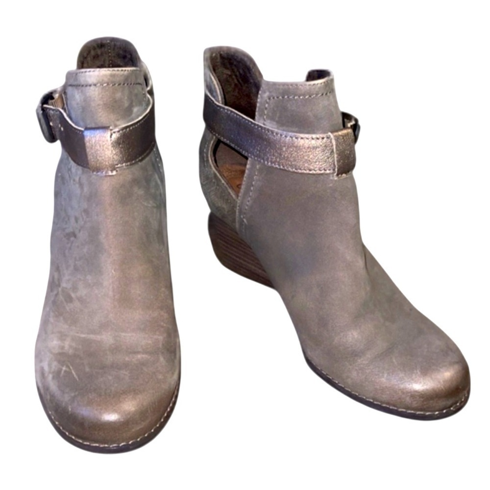 🍒ROCKPORT COBB HILL LUCINDA OPEN BOOTS